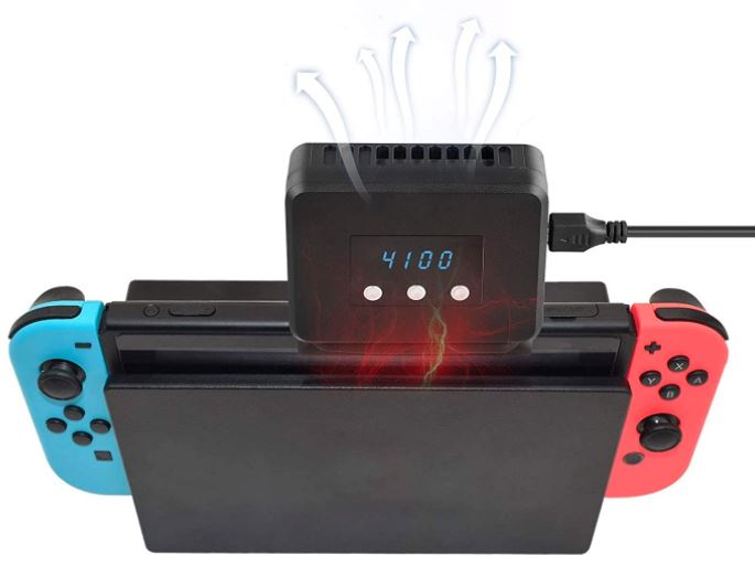 nintendo switch external cooling fan