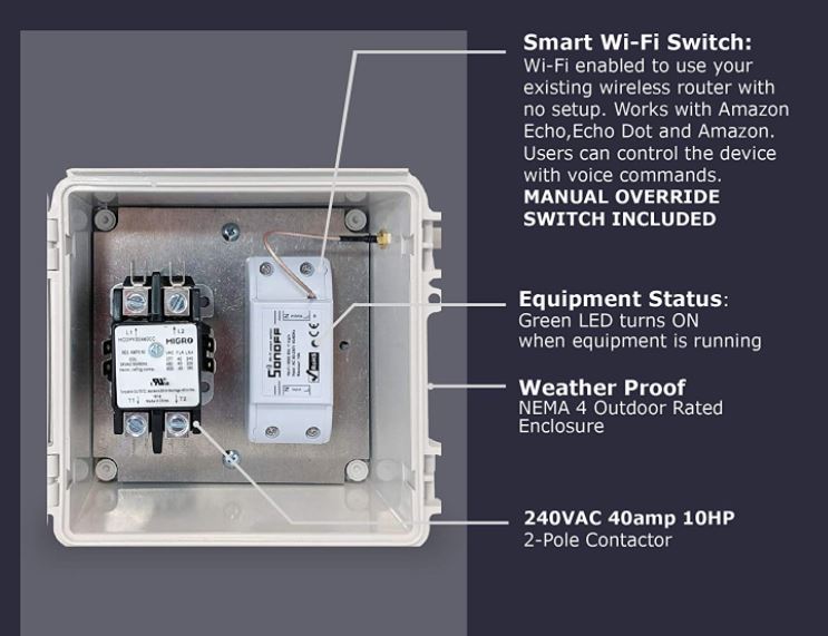 Migro Outdoor Smart Wi-Fi Outlet Box