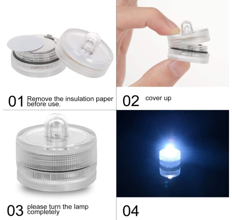 Shymery Waterproof LED Tea Lights