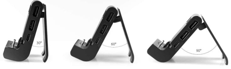 YCCTEAM Multi-Angle Compact Switch Lite Charging Stand