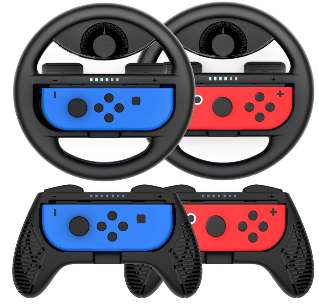 nintendo switch racing wheel 2 pack