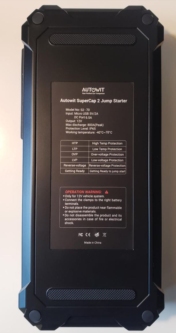 In Depth Review Of The Autowit Supercap 2 Portable Jump Starter Nerd Techy