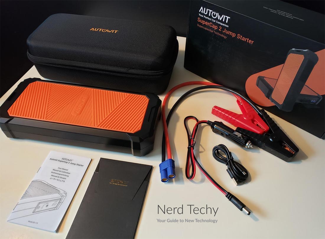 In Depth Review Of The Autowit Supercap 2 Portable Jump Starter Nerd Techy