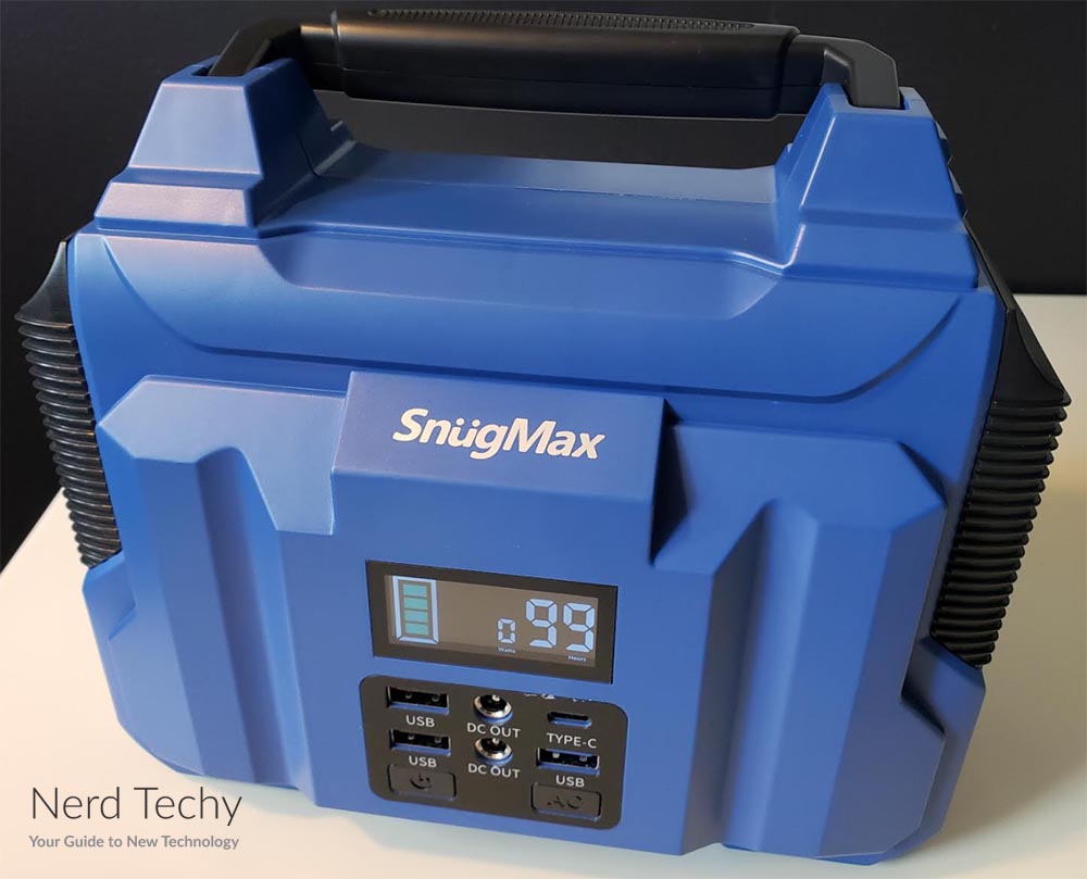 SnugMax Vickers 200 Portable Power Station Review - Nerd Techy