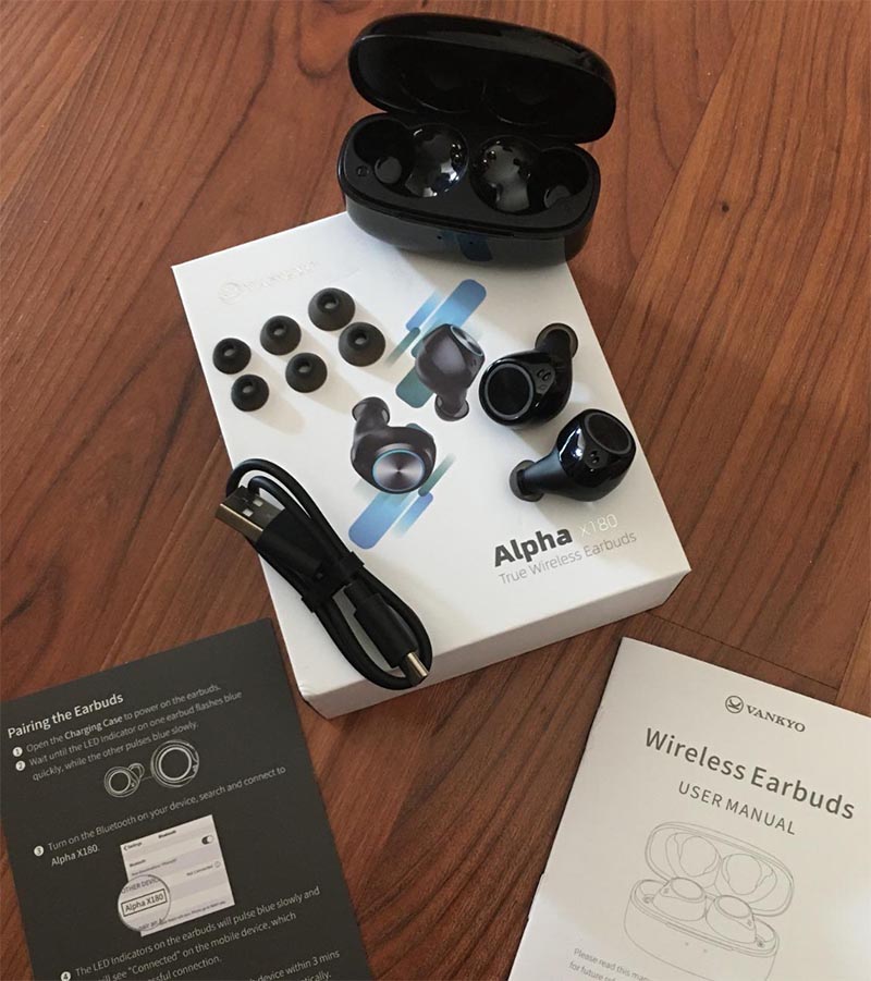 wireless earphones with ear hooks