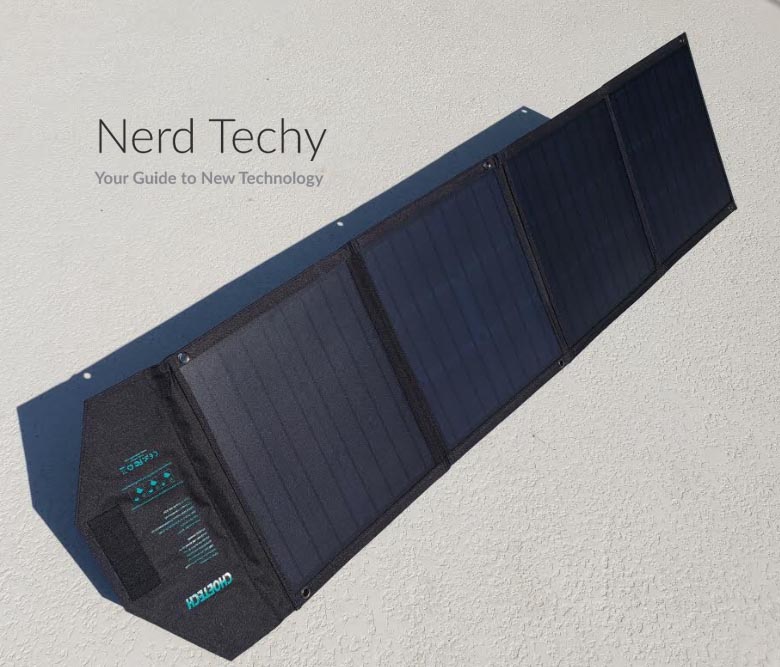 CHOETECH 80w Portable Solar Panel