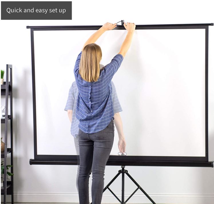 VIVO Portable Projector Screen