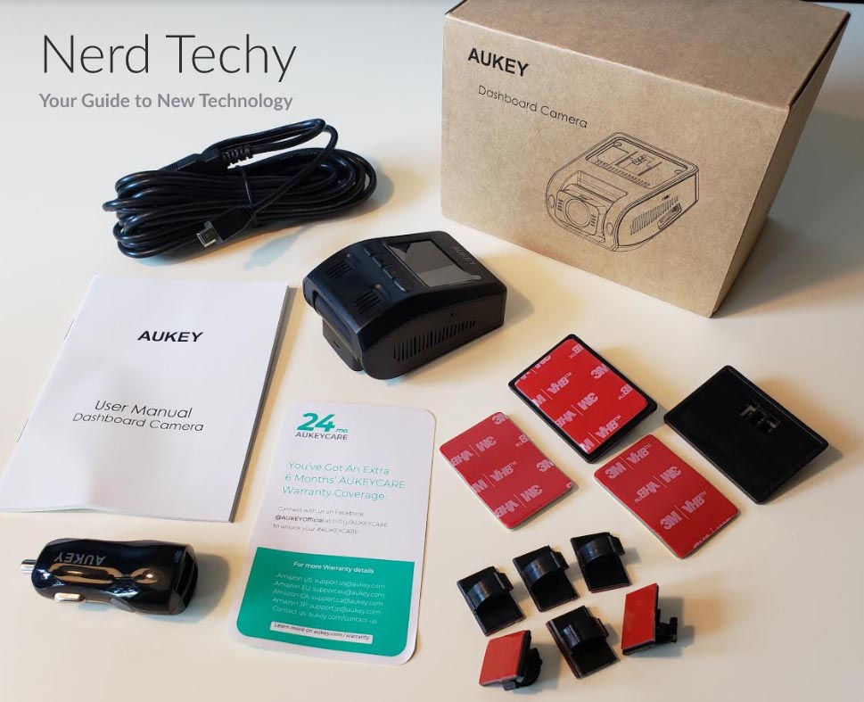 AUKEY Dual Dash Camera Review – Great for UBER, Lyft, Cabs – Redskull