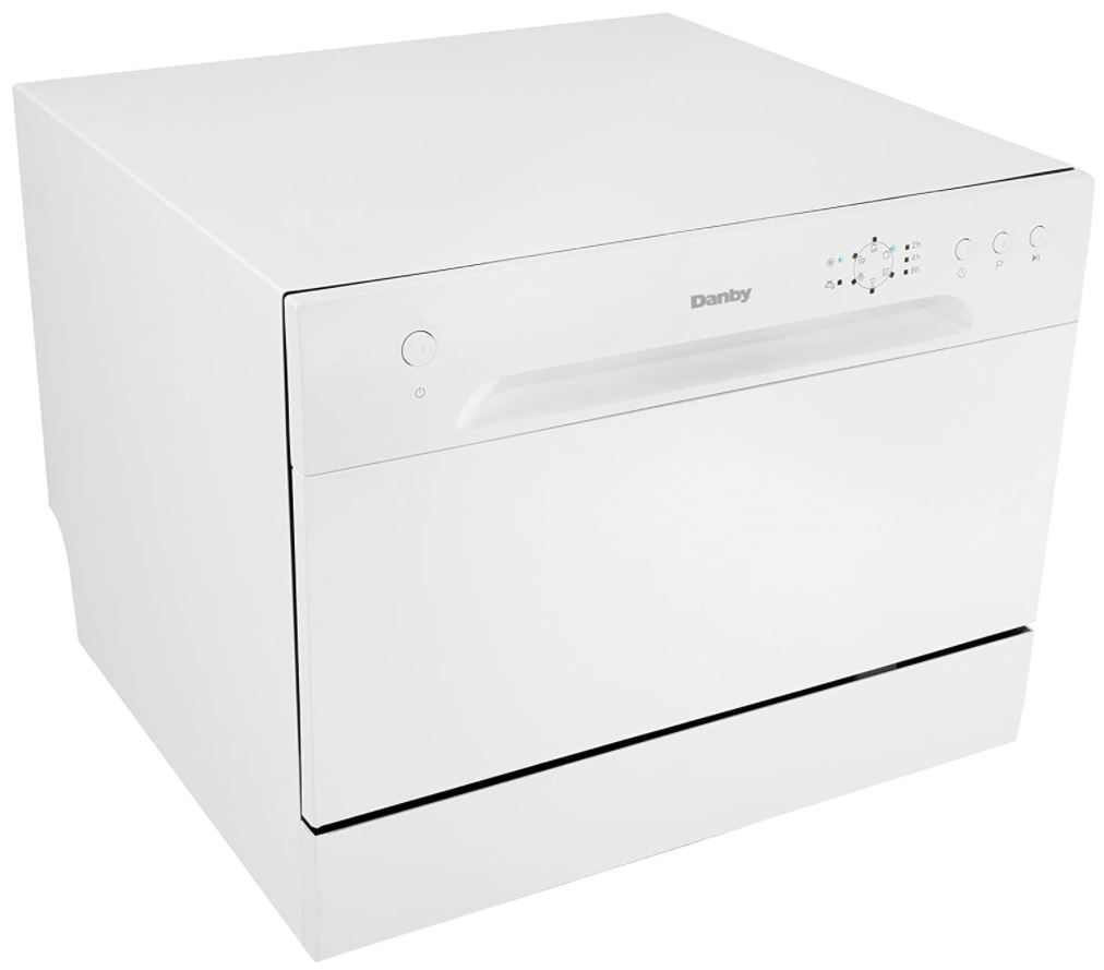 Farberware Portable Countertop Dishwasher with UV Light ,White