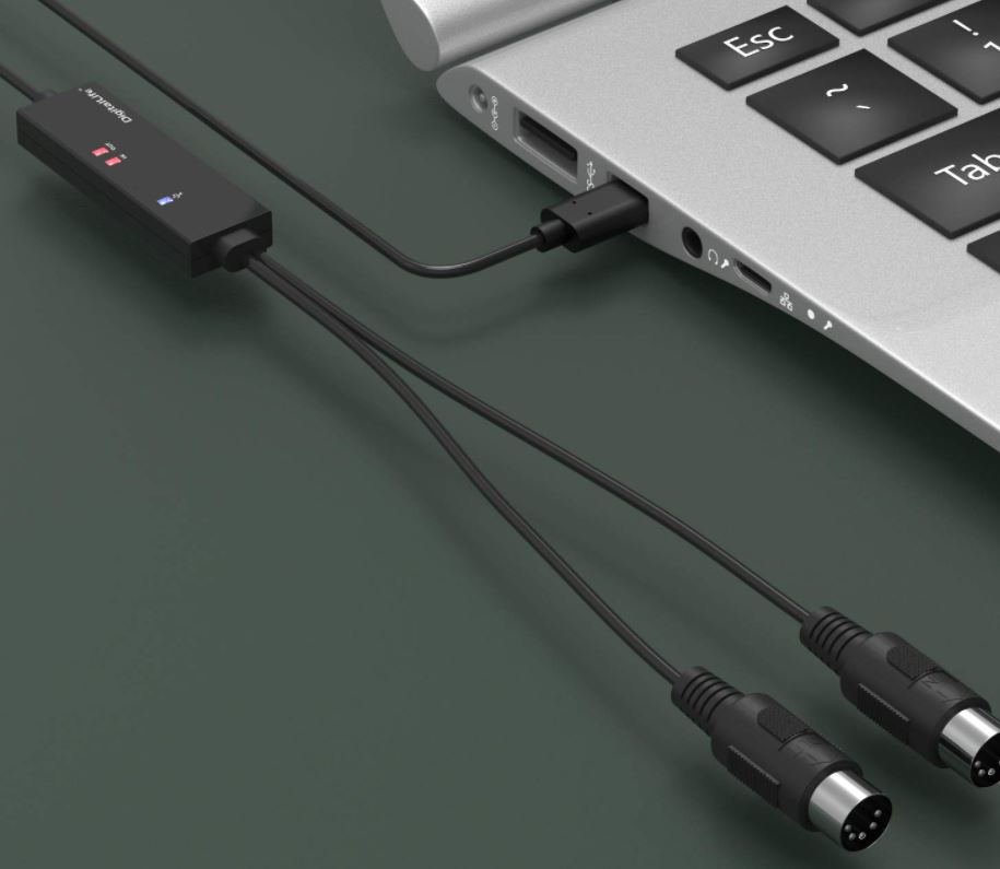 Midi Usb Interface Cable, Usb Cable Type C Midi