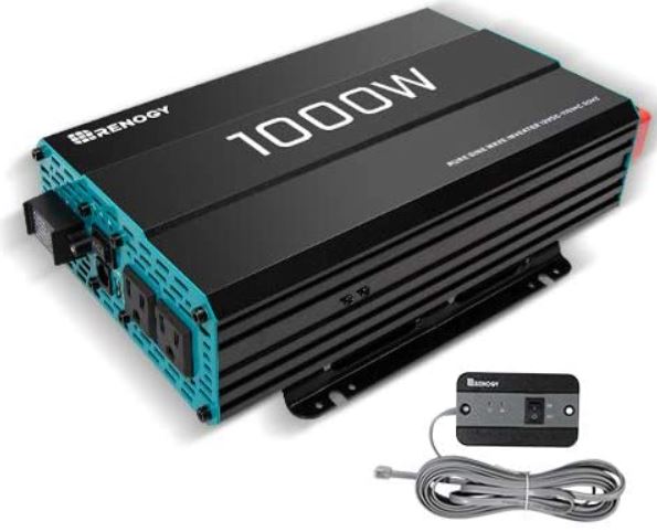 Renogy 1000W 12V Pure Sine Wave Inverter