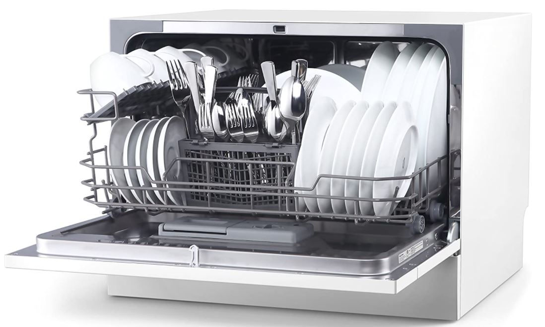 hOmeLabs Compact Countertop Dishwasher