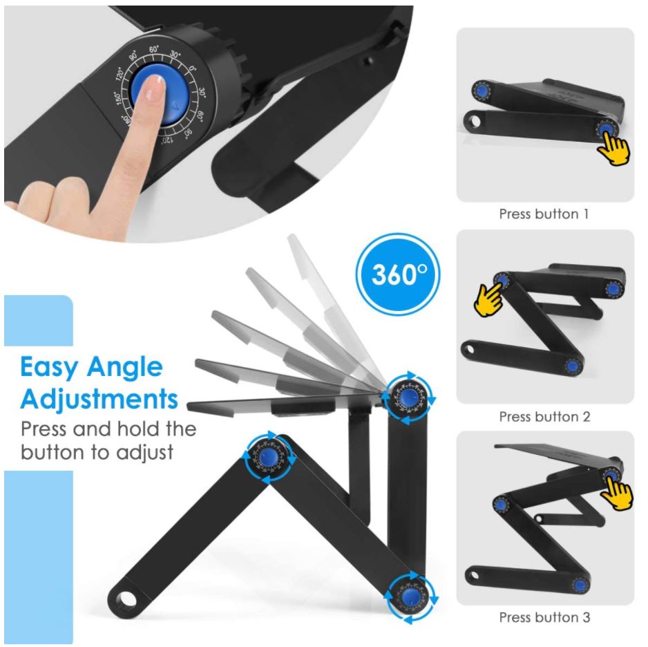 CosyFame Adjustable Laptop Table