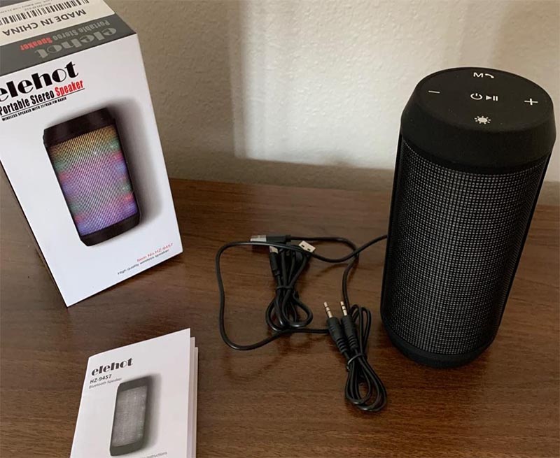 elehot bluetooth speaker