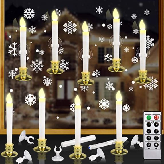 Kithouse Christmas Window LED Candles
