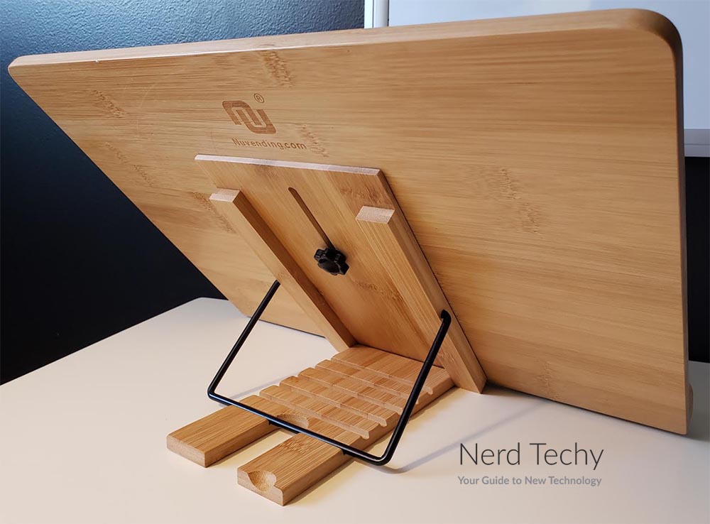 NUStand XL Bamboo Laptop Stand