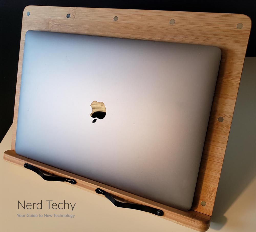 NUStand XL Bamboo Laptop Stand