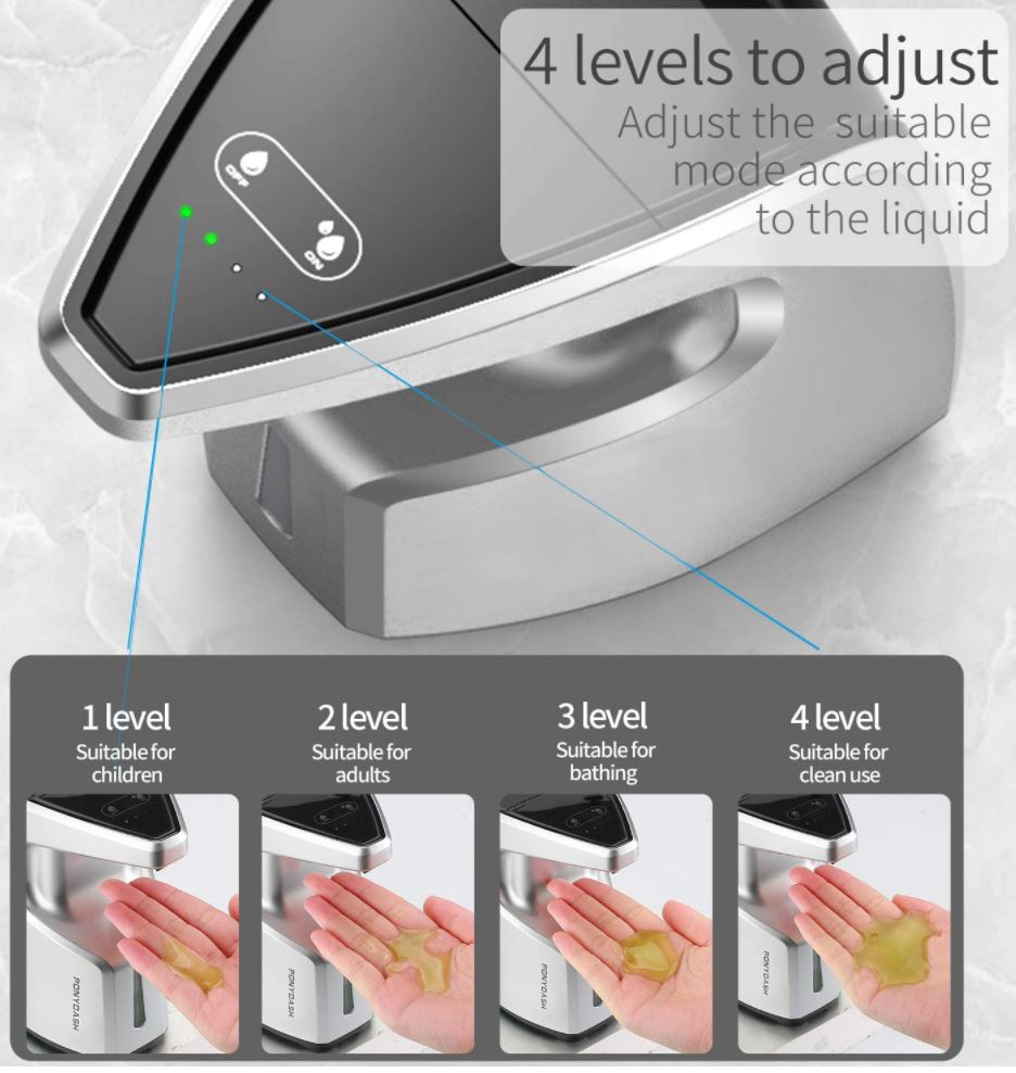 Ponydash Touchless Hand Sanitizer Dispenser