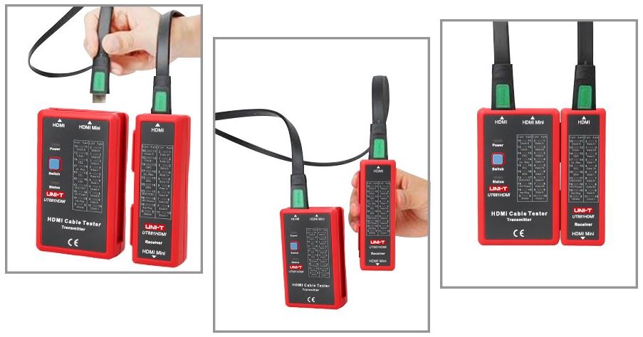 Signstek UNI-T UT681 Handheld HDMI Cable Tester