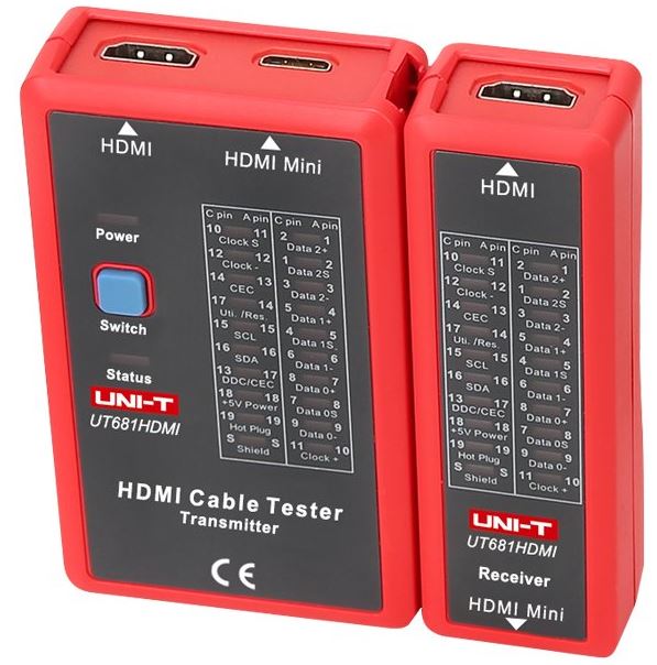 Signstek UNI-T UT681 Handheld HDMI Cable Tester