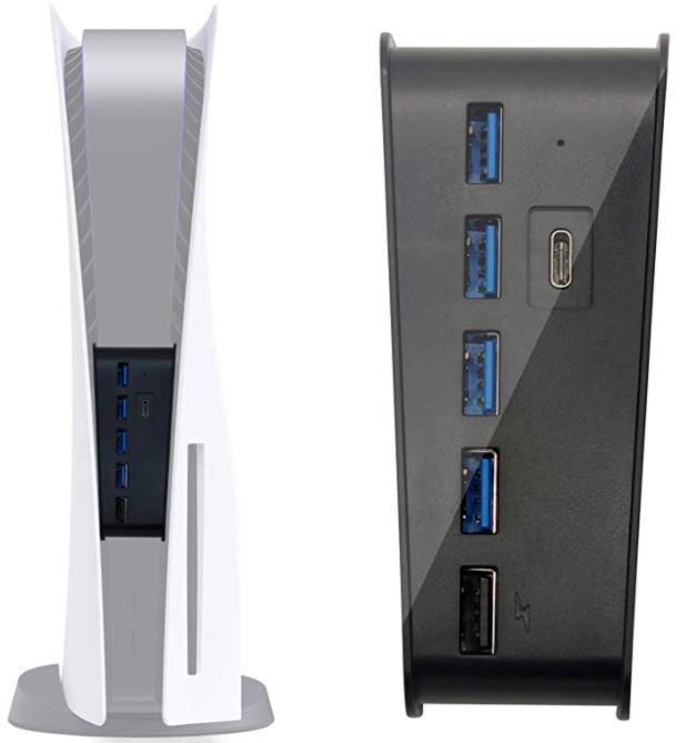 Ankey 5 Port USB Hub for PS5