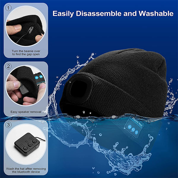 Attikee Bluetooth LED Beanie