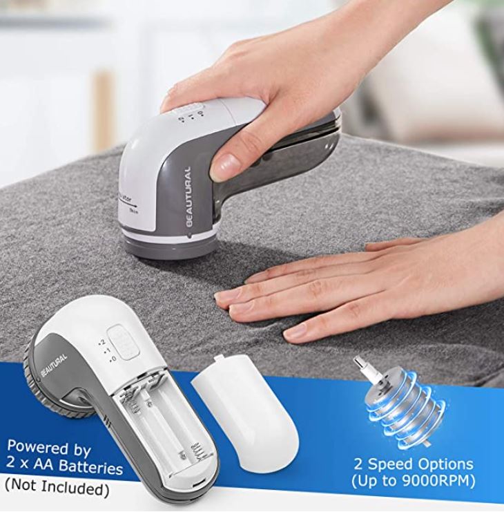 AC120V Electric Sweater Shaver Battery Operated Fabric Lint Shaver Fuzz Remover 