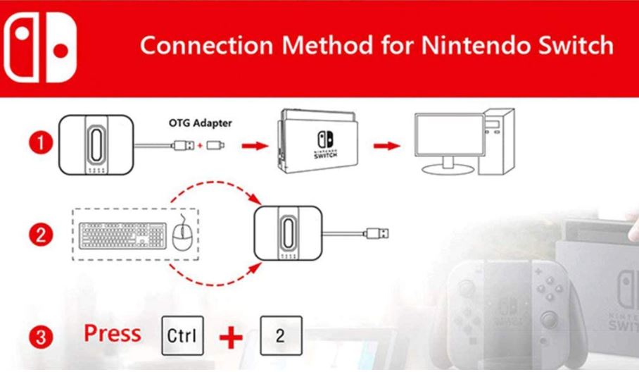 Best Nintendo Switch Keyboard Mouse Adapter Nerd Techy