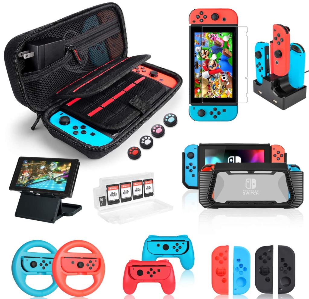 Deruitu Switch Accessories Bundle