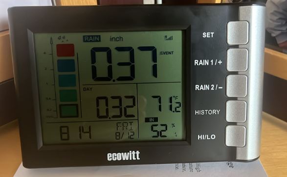 ECOWITT WH5360B Wireless Rain Gauge