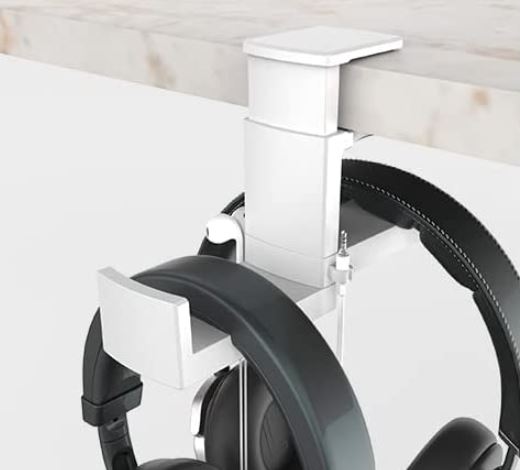 Multi-Surface Under Desk Headphone Hanger