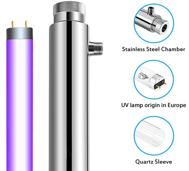 JTAPURE Ultraviolet Water Purifier Sterilizer