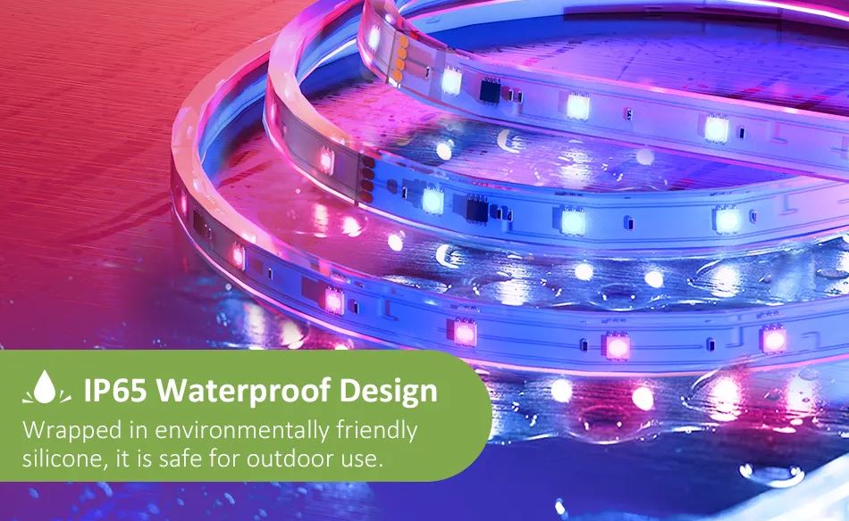 Novostella Lasting Rainbow Waterproof Smart LED Strip Lights