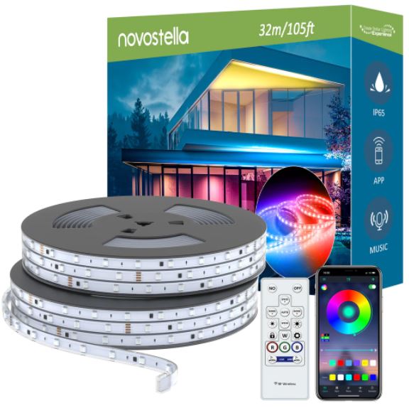 Novostella Lasting Rainbow Waterproof Smart LED Strip Lights