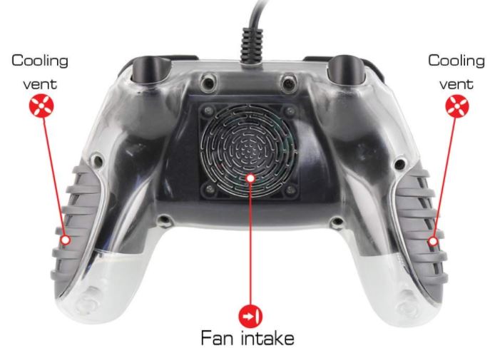 Nyko Air Glow LED Fan-Cooled Wired Controller