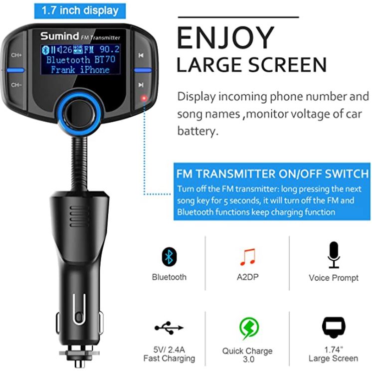 Guide to the Best Bluetooth FM Transmitter Car Kits 2022