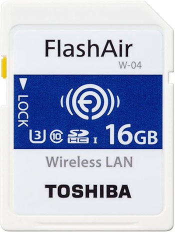 Toshiba FlashAir WiFi SD Card