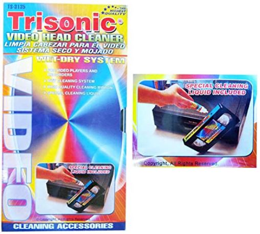 Trisonic Vhs Head Cleaner