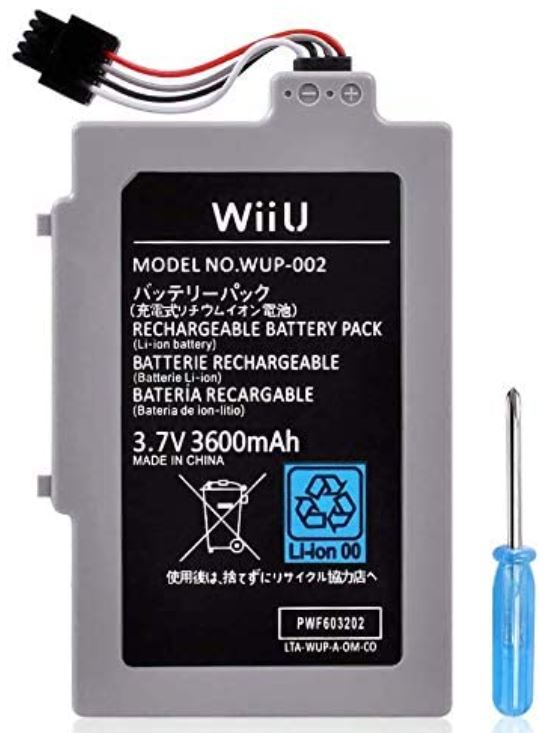 UCEC Rechargeable Wii U Battery Pack