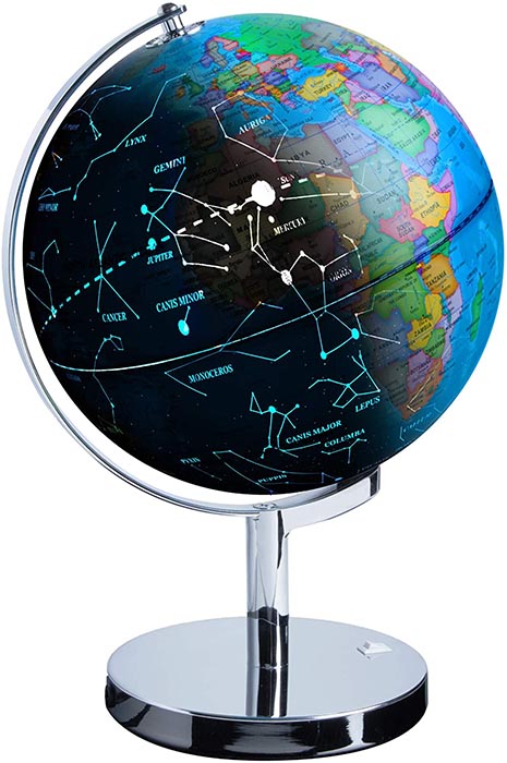 USA Toyz LED Illuminated Globe