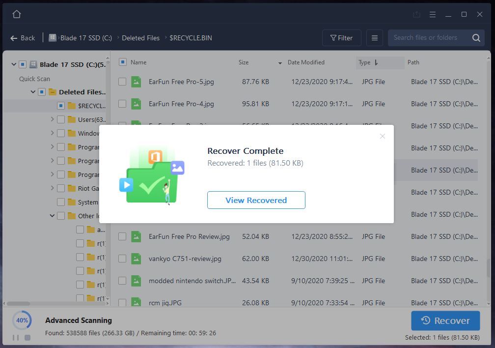 easeus data recovery wizard reviews