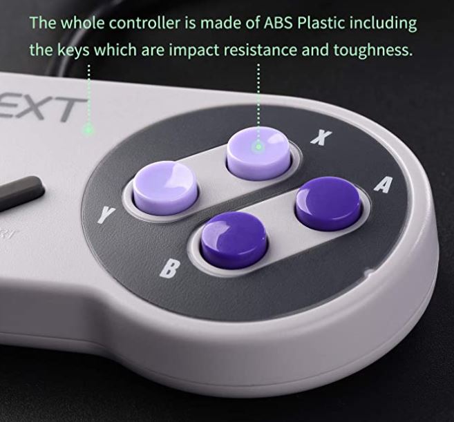 retro snes usb controller