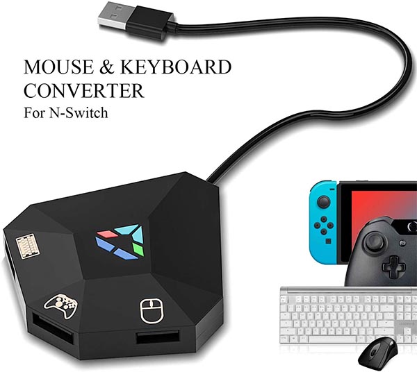 ECHZOVE Keyboard and Mouse Adapter