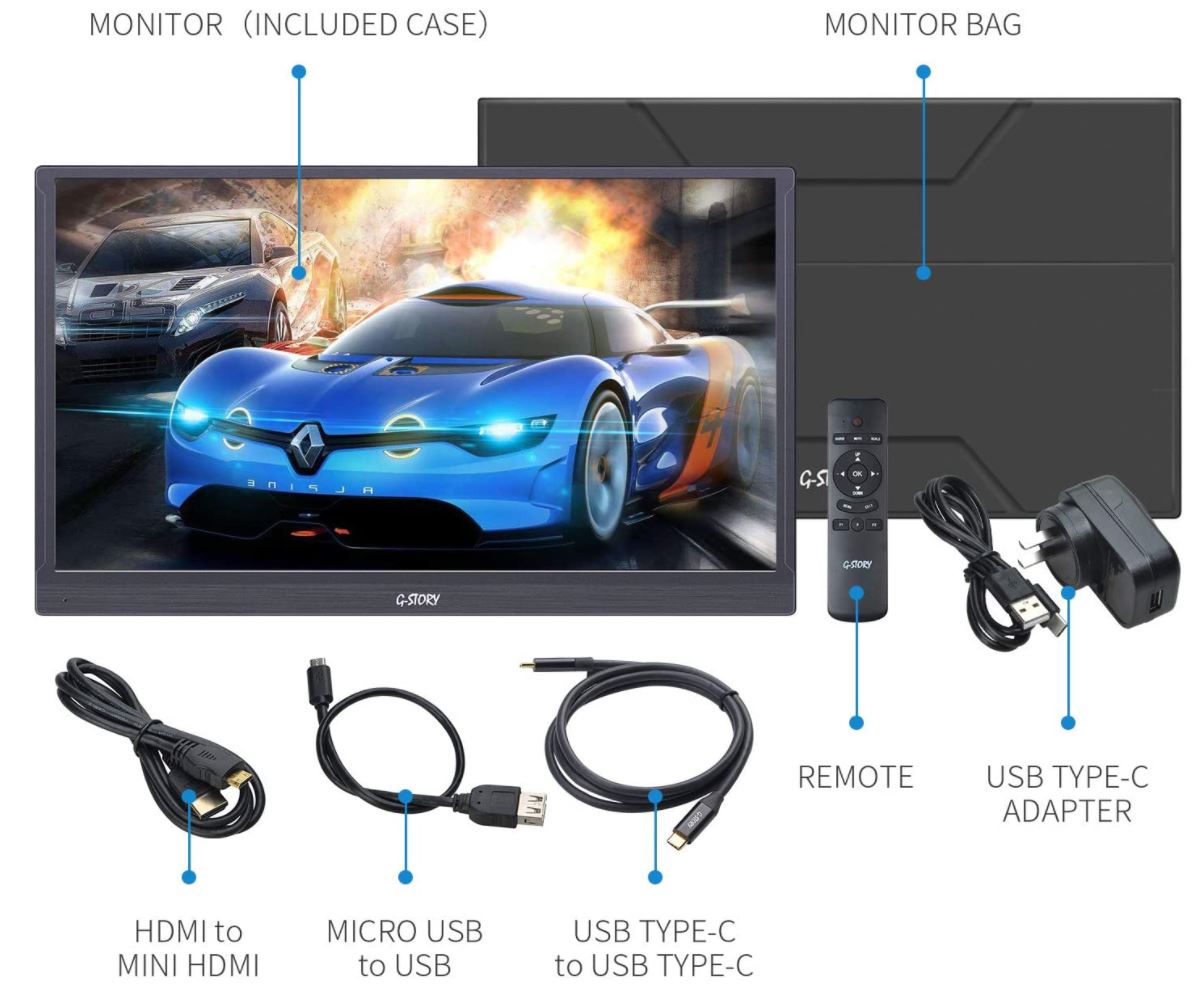 G-STORY Portable Monitor