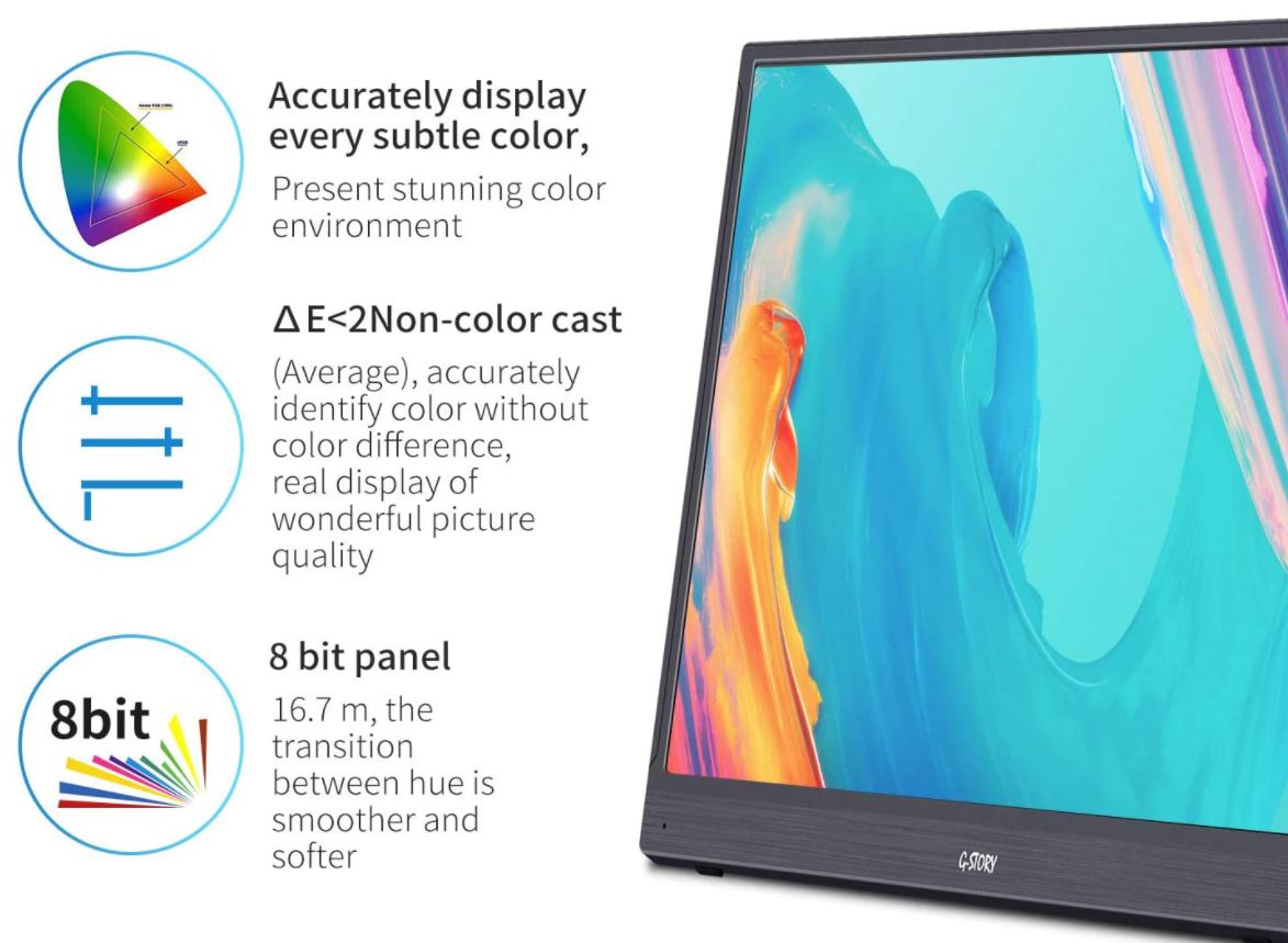 G-STORY Portable Monitor