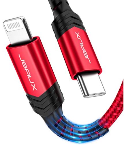 JSAUX USB-C to Lightning Cable