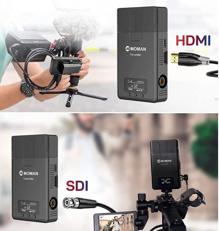  Hollyland Mars 400S [Official] Wireless SDI/HDMI Wireless Video  Transmitter and Receiver-400ft Long Range 0.1s Low Latency, for  Videographer Photographer Filmmaker Cinematographer : Electronics