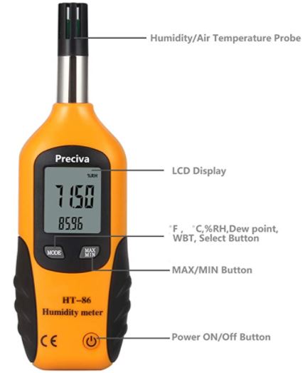 Helpful Guide To The Best Digital Psychrometer In 2022 Nerd Techy 5241