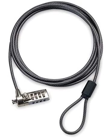 Targus DEFCON T-Lock Resettable Combo Laptop Cable Lock