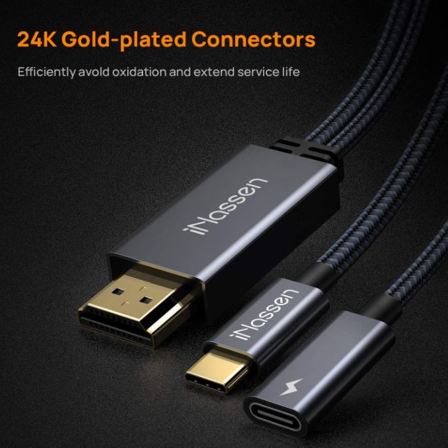 iNassen USB-C to HDMI Cable